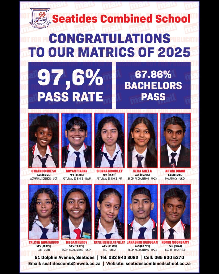 Top Matriculants 2025